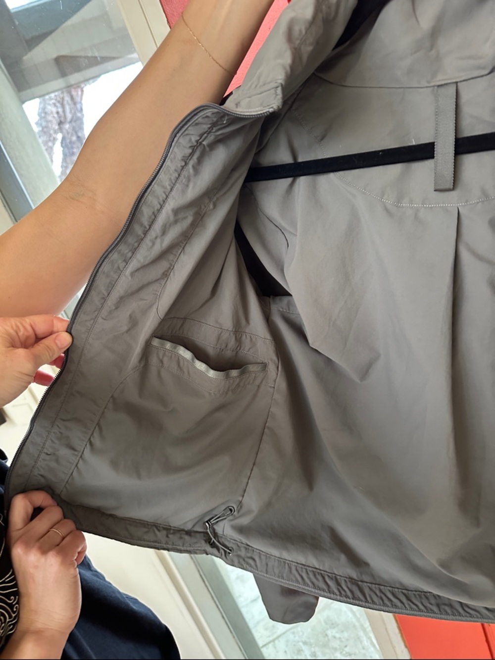 lululemon athletica Lightweight Gray Utility Jacket - Picture 4 of 8